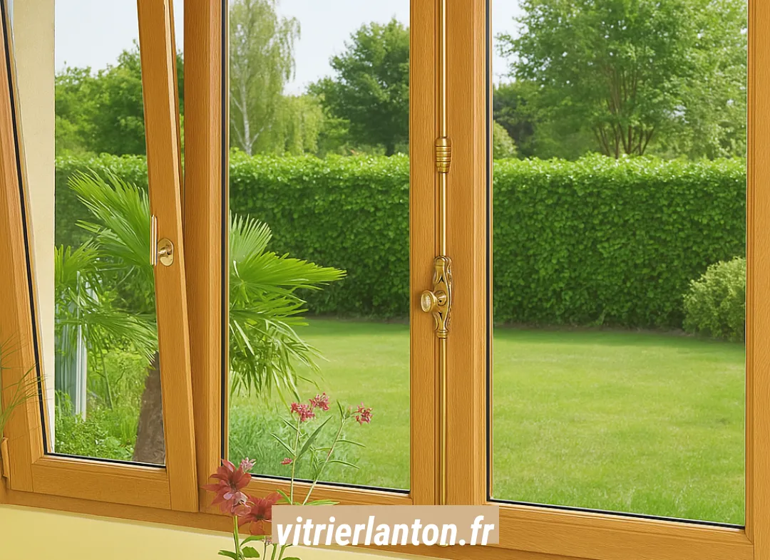 Installation de fenêtre en bois sur mesure Lanton