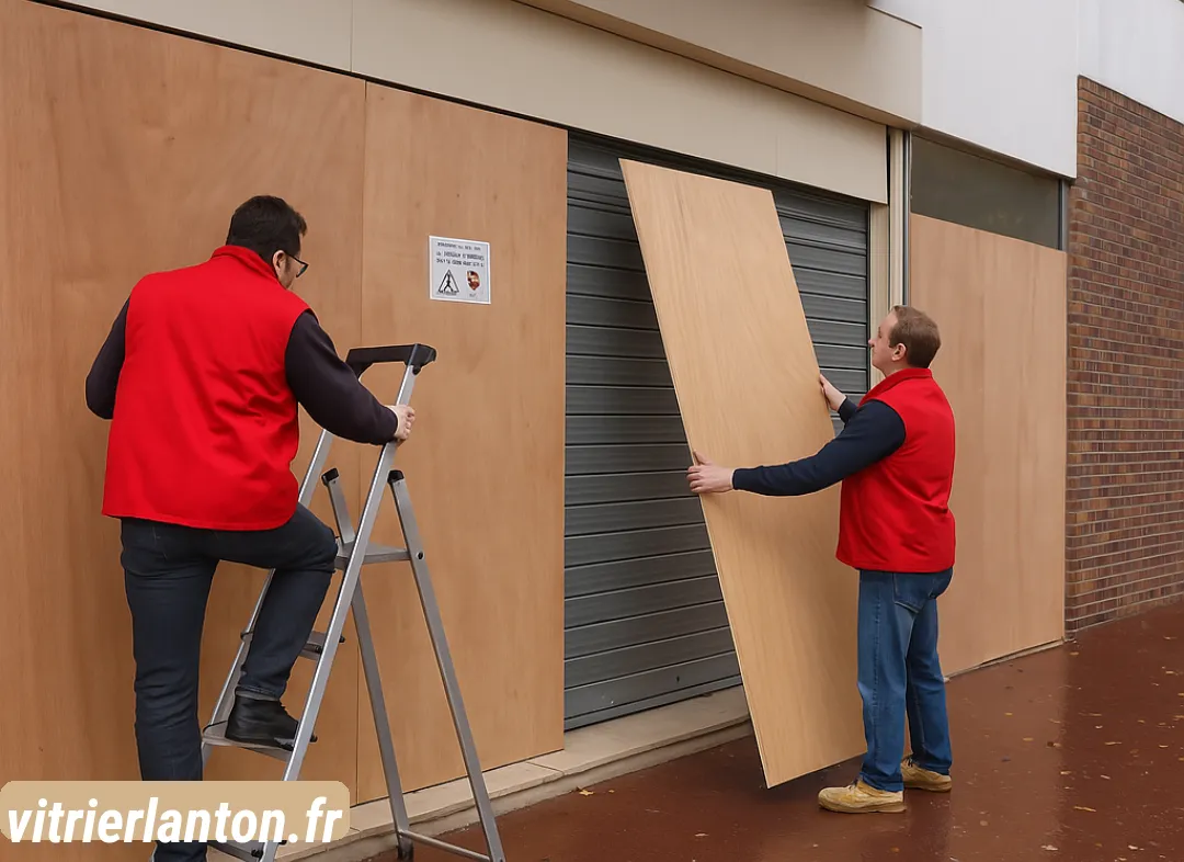 Mise en sécurité fermeture provisoire Lanton