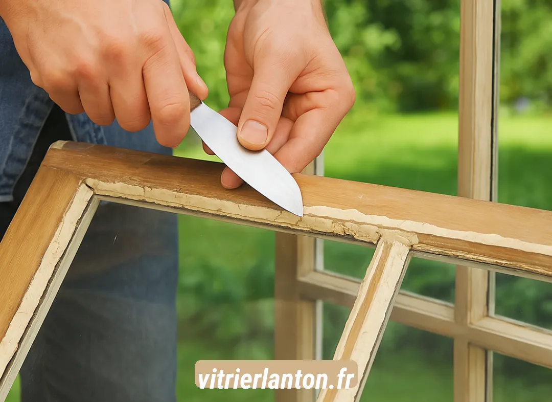 Remplacement de simple vitrage Lanton